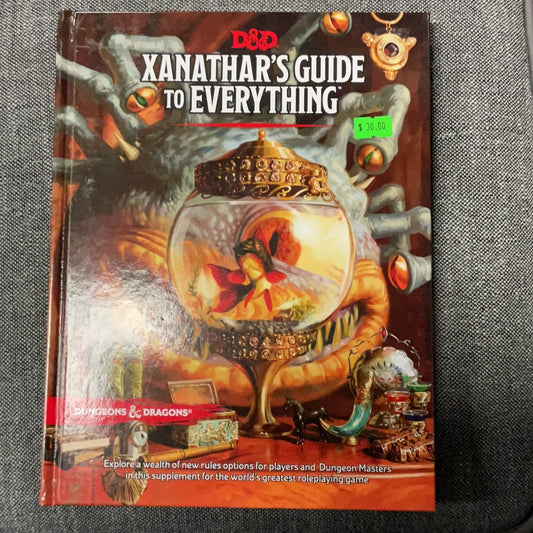 D&D Xanathar’s Guide to Everything (Used)