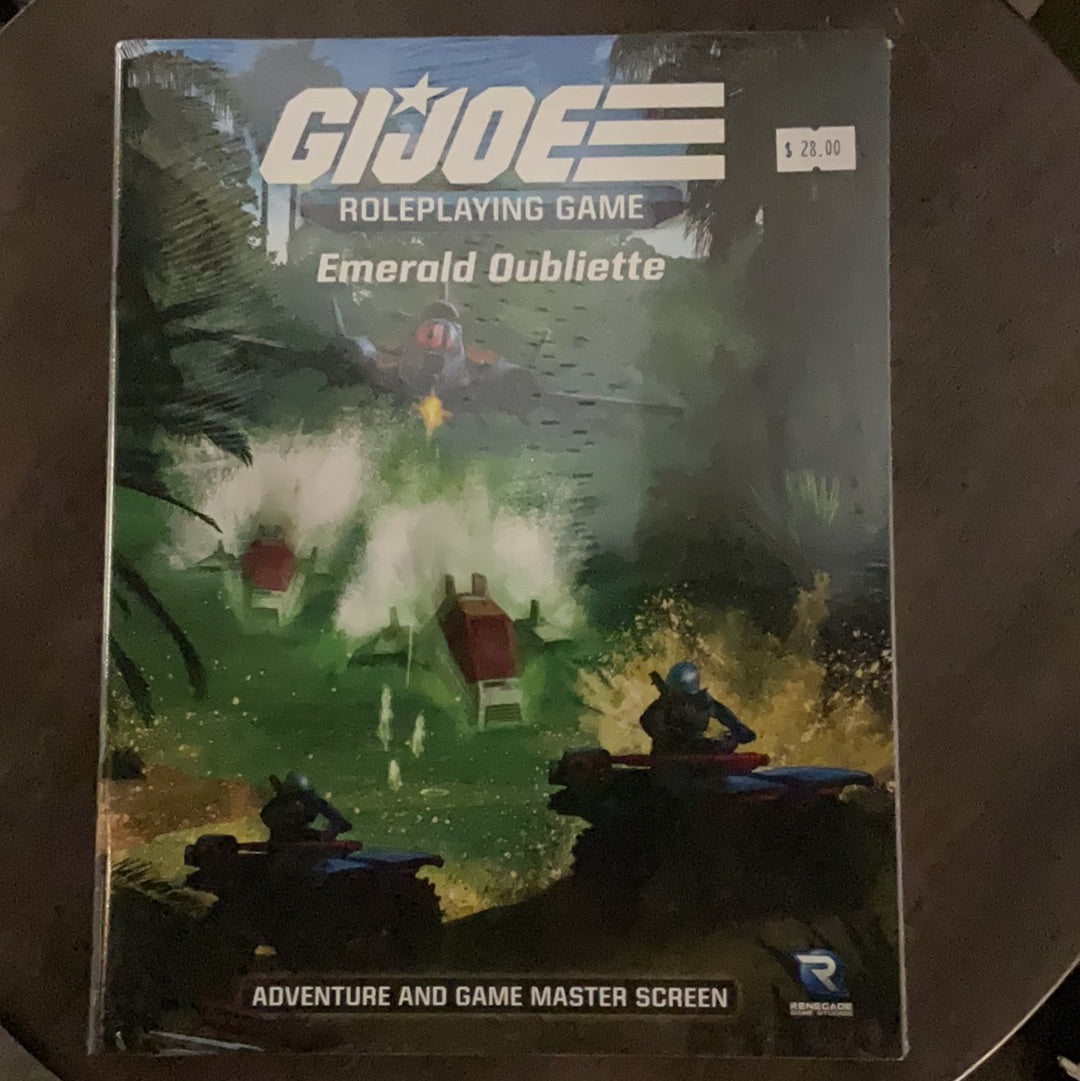 GI Joe role playing Game Emerald Oubliette