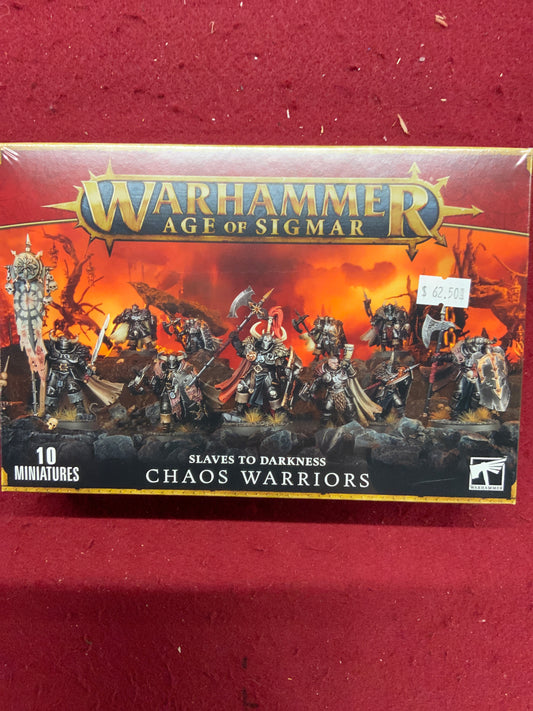 Warhammer Age Of Sigmar slaves to darkness Chaos Warriors