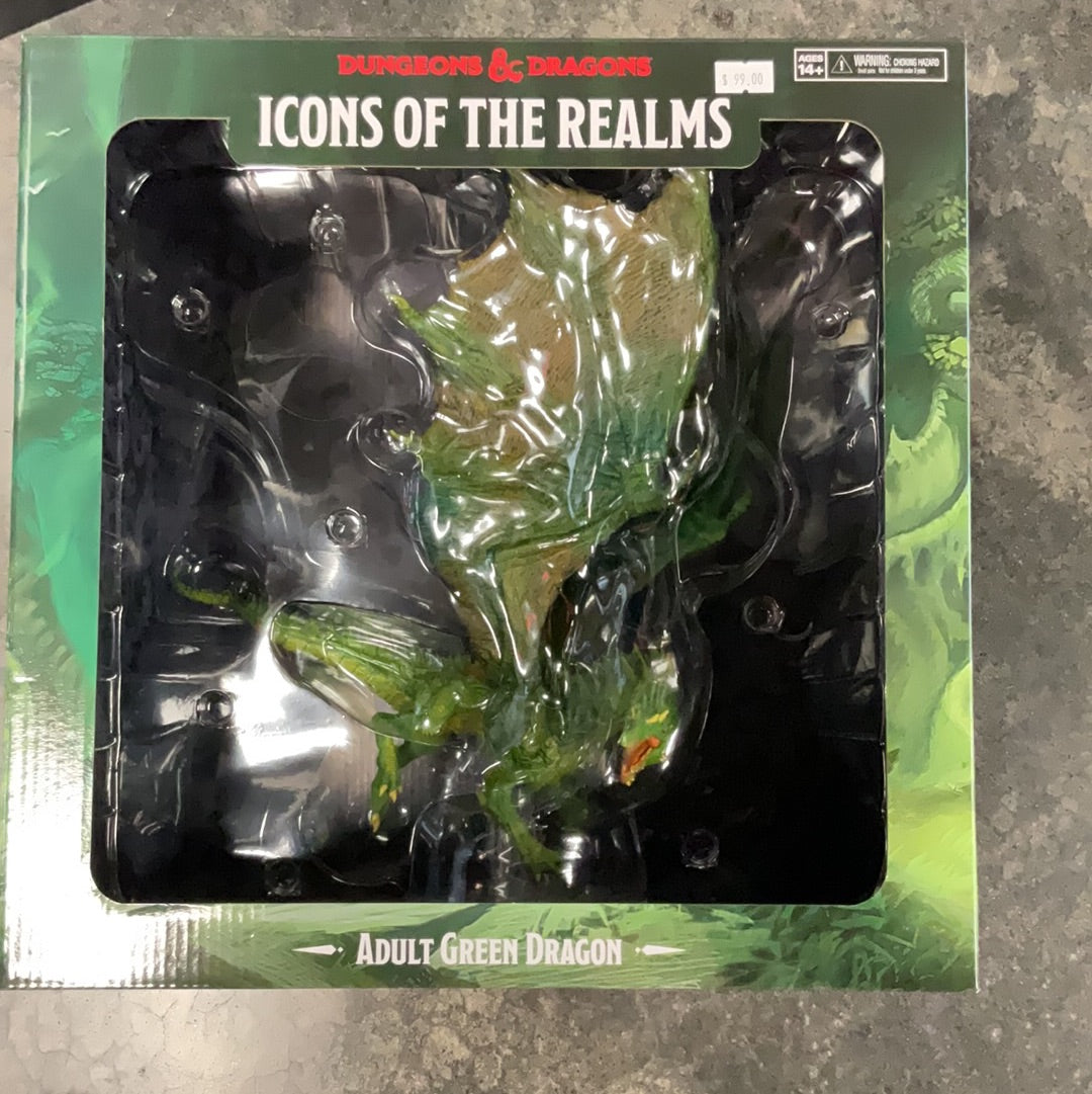 D&D Icons of the Realms Adult Green Dragon