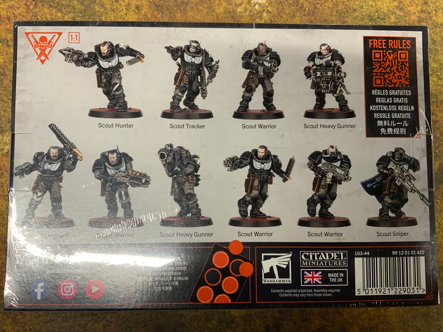 Warhammer Kill Team Scout Squad