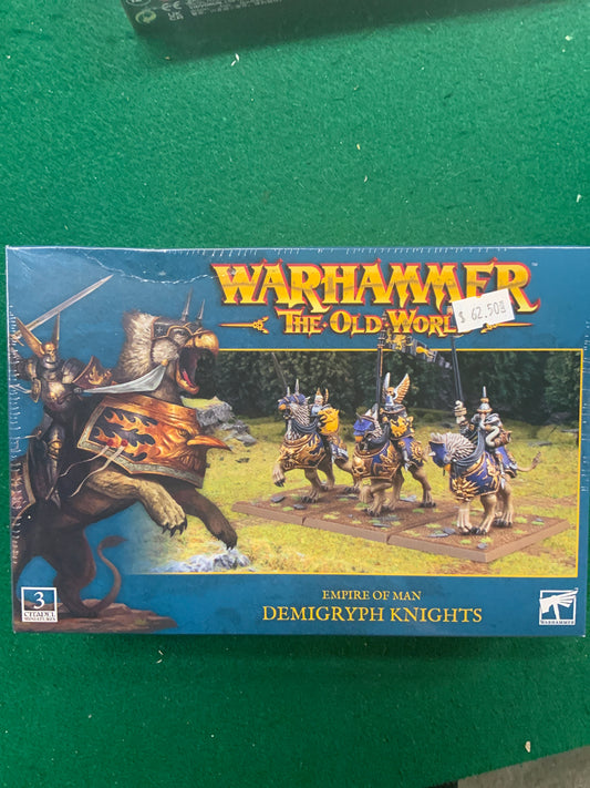 Warhammer The Old World Empire of Man Demigryph Knights