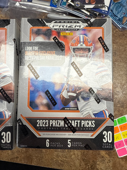 2023 panini prizm draft picks football blaster box
