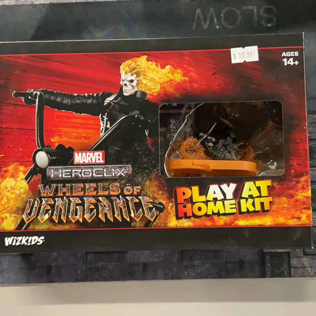 Marvel Heroclix Wheels of Vengeance play at Home kit