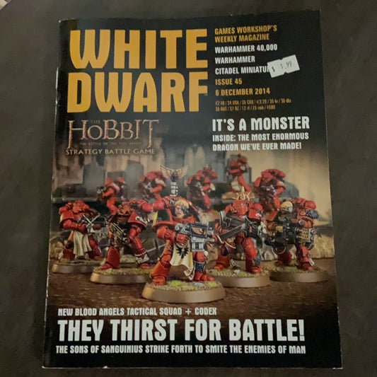 White dwarf, they thirst for battle