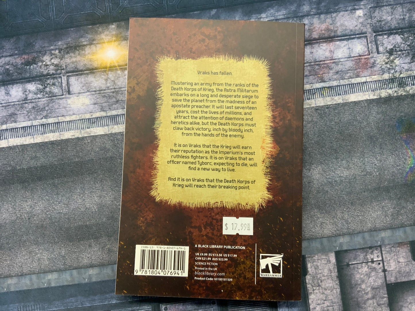 Warhammer 40,000 Siege Of Vraks A Death Korps Novel Steve Lyons