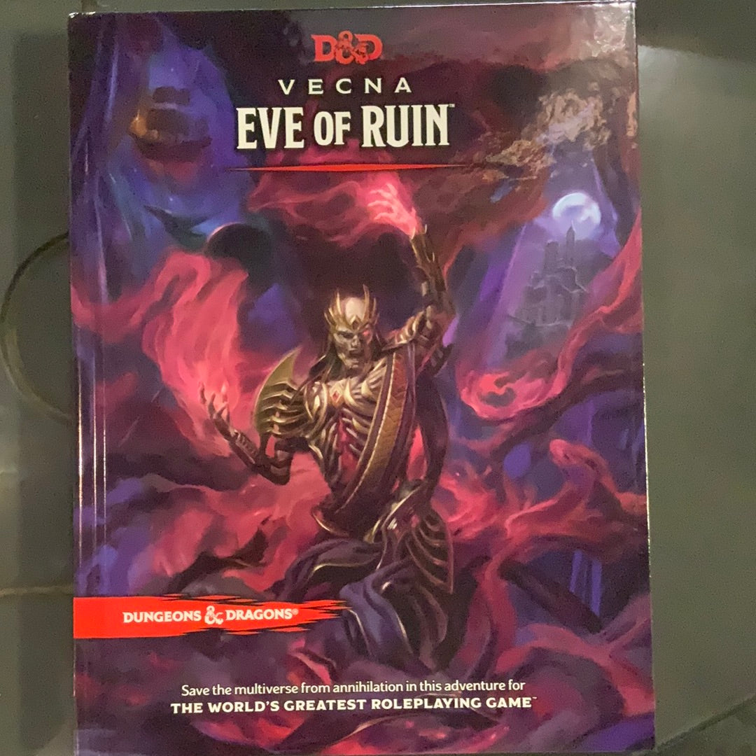 D&D Vecna Eve of Ruin Book