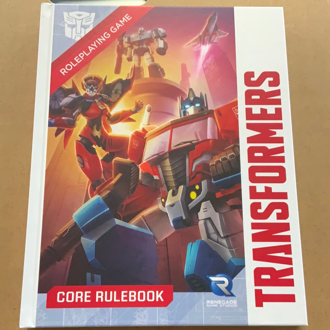 Transformers role playing core book