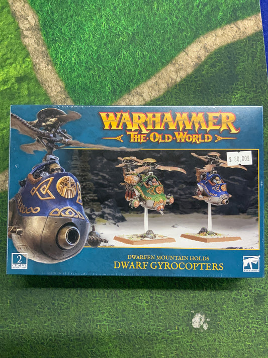 Warhammer Old World Dwarfen Mountain Holds Dwarf Gyrocopter