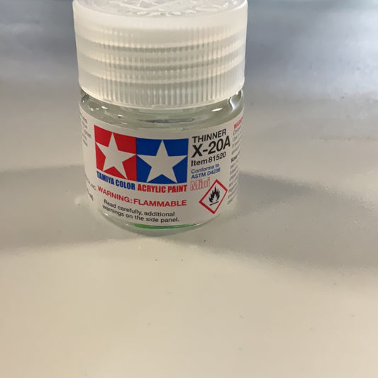 Tamiya color acrylic paint thinner X- 20A