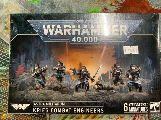Warhammer 40,000 Astra Militarum Krieg Combat Engineers 47-76