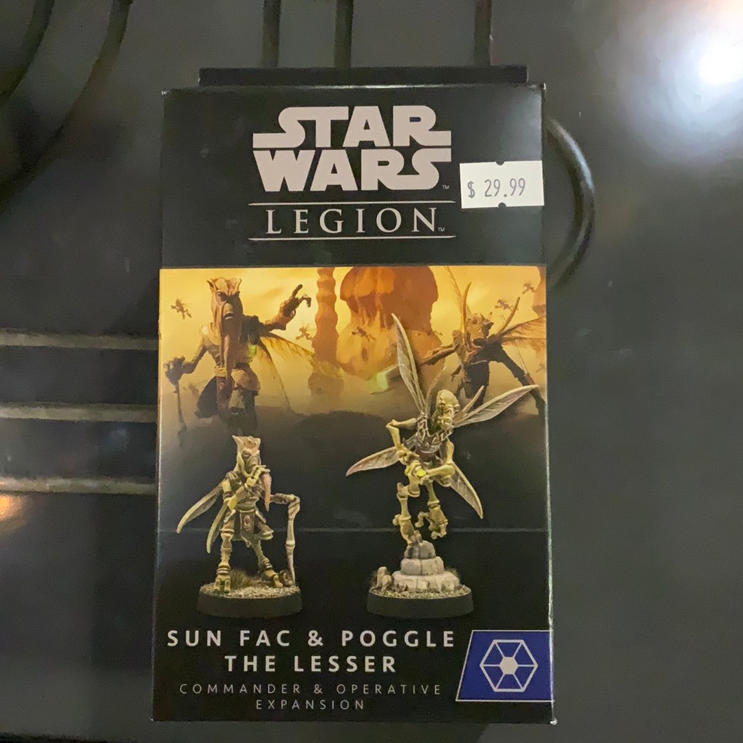 Star Wars Legion Sun Fac & Poggle The Lesser