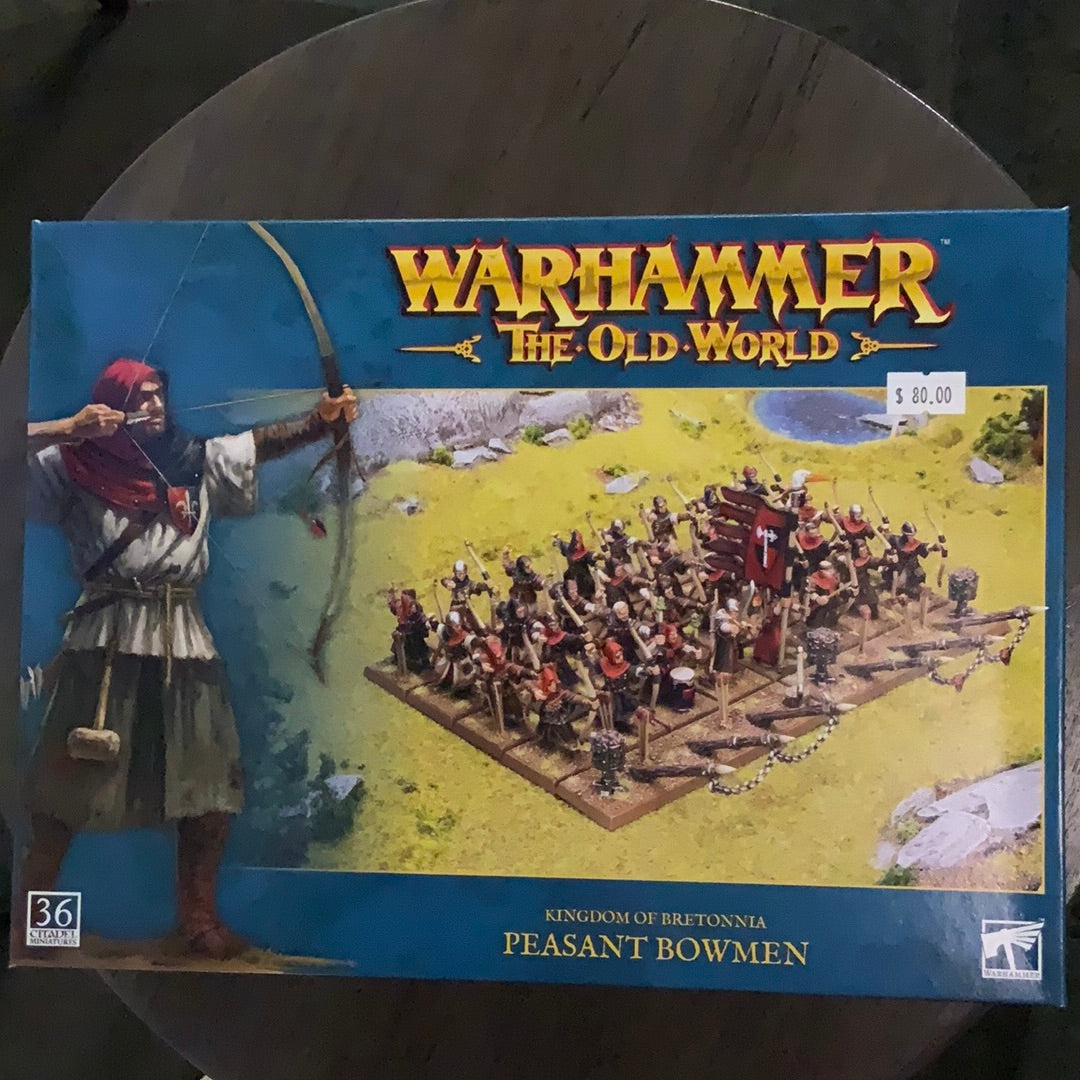 Warhammer The Old World Kingdom of Bretonnia Peasant Bowmen
