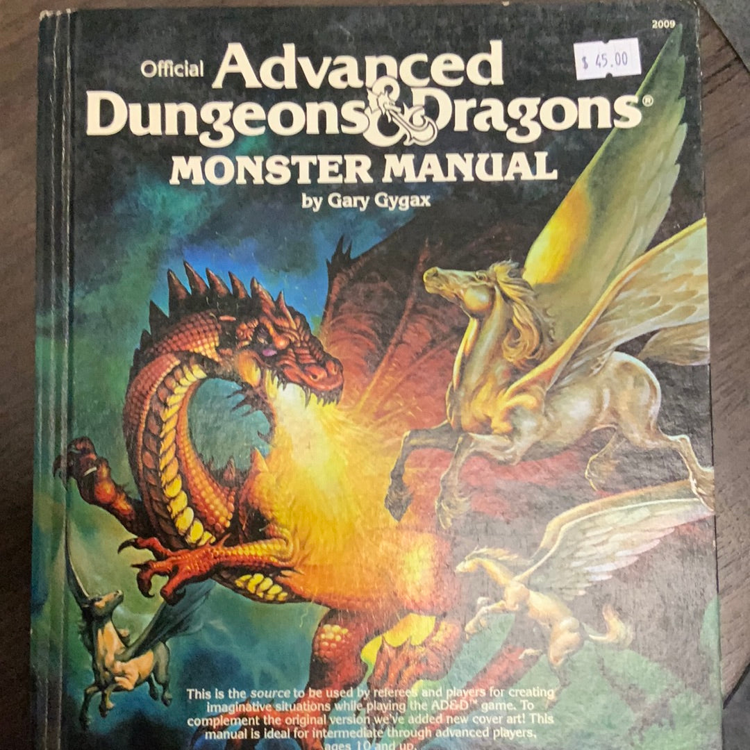 Official Advanced Dungeons and Dragons Monster Manual