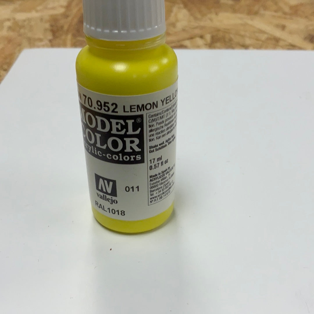 Vallejo model color acrylic colors