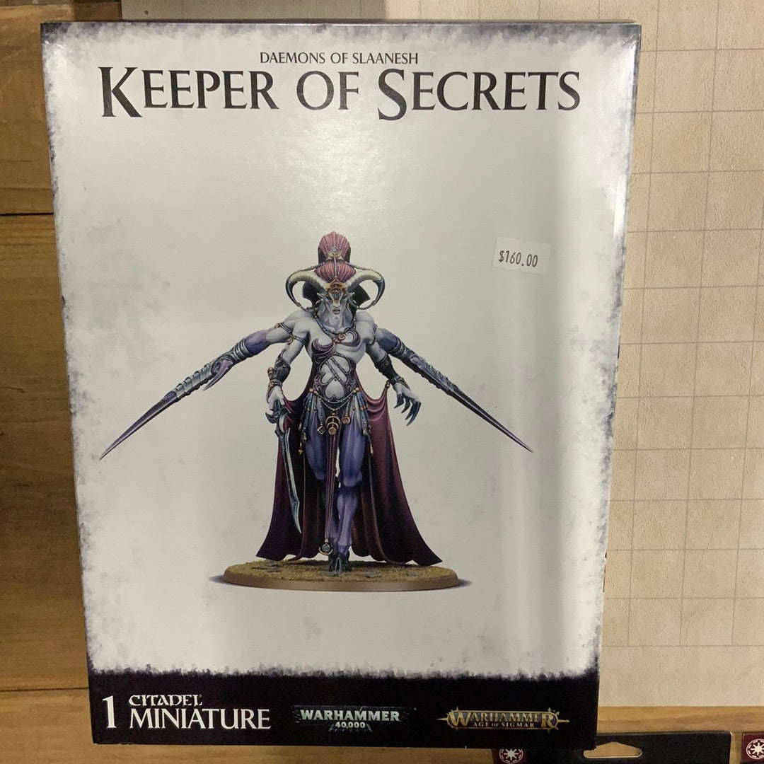 Warhammer 40K Age of Sigmar Daemons of Slaanesh Keeper of Secrets
