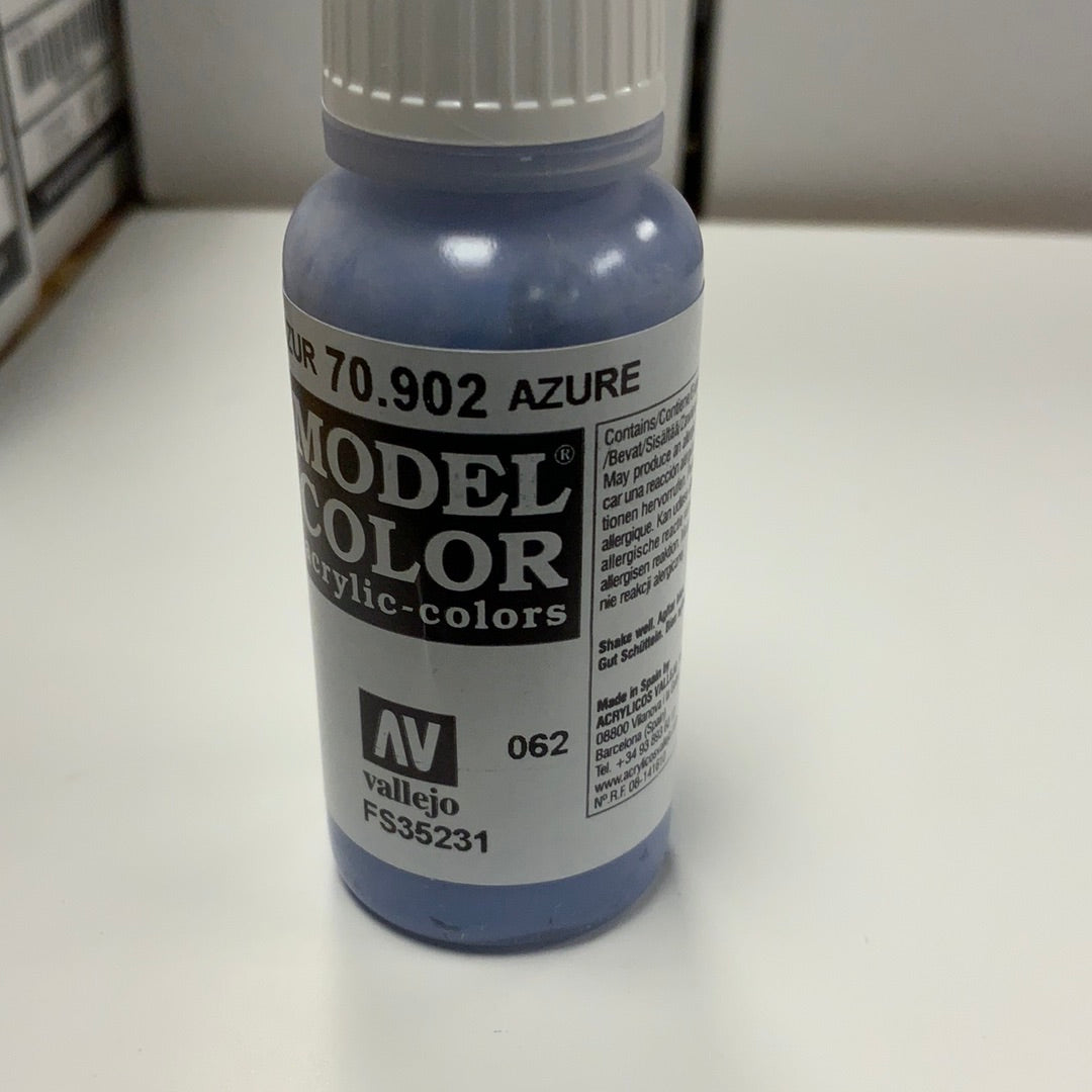 Vallejo model color acrylic colors 70.902 azure