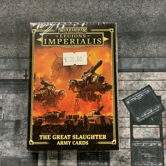 Warhammer The Horus Hersey Army cards