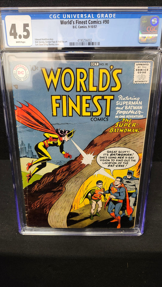 World's FInest Comics #90 CGC 4.5