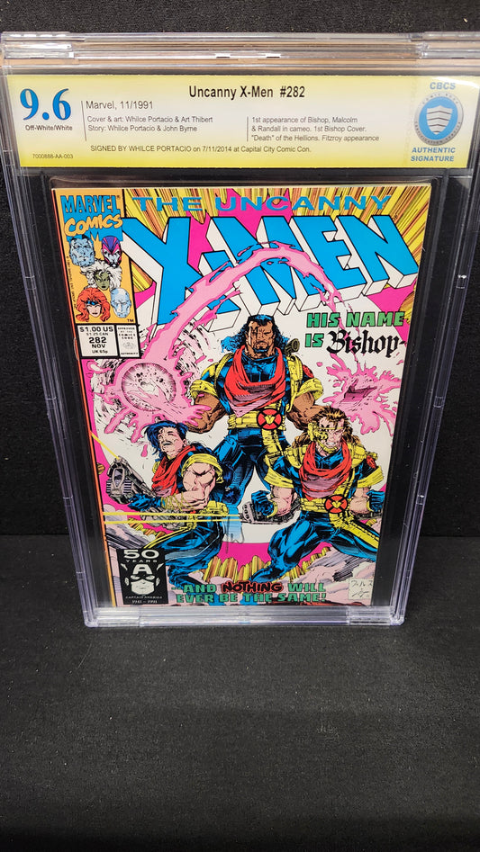 Uncanny X-Men #282 CBCS 9.6