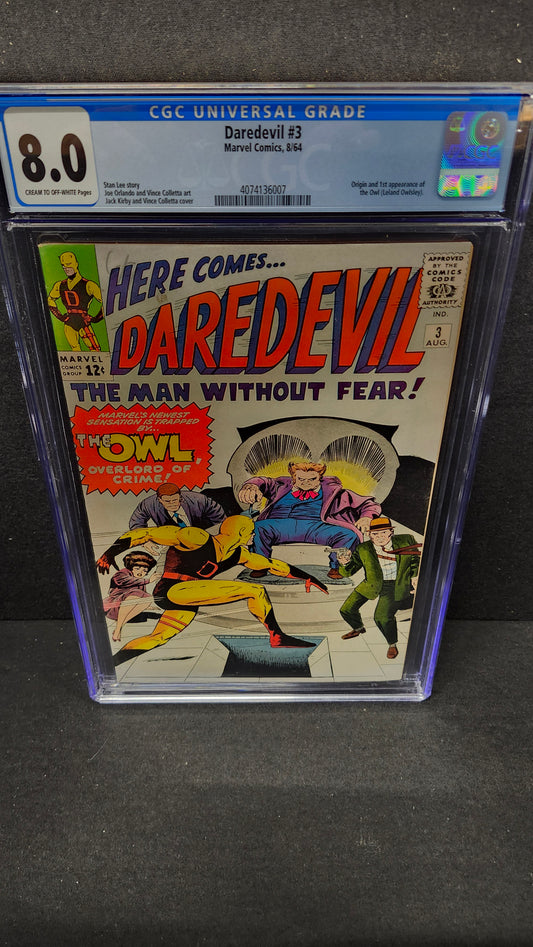 Daredevil #3 CGC 8.0