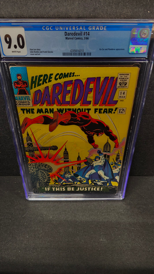 Daredevil #14 CGC 9.0