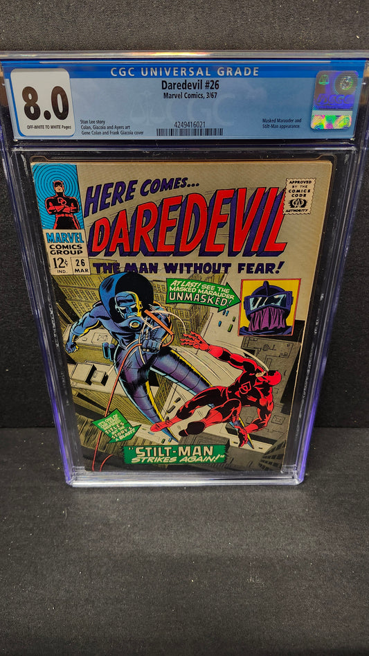 Daredevil #26 CGC 8.0