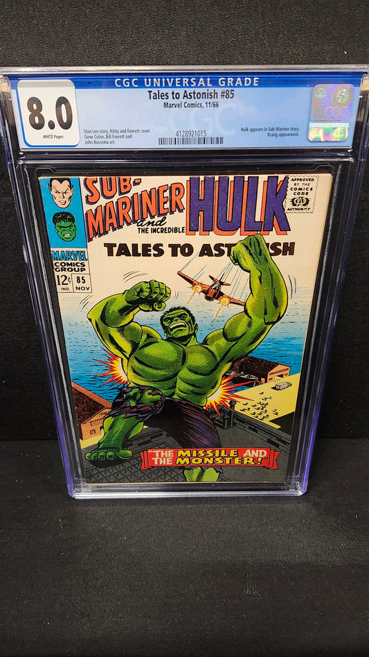 Tales to Astonish #85 CGC 8.0