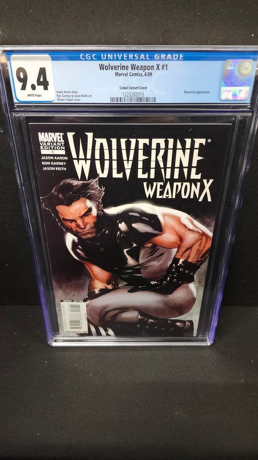 Wolverine Weapon X #1 CGC 9.4