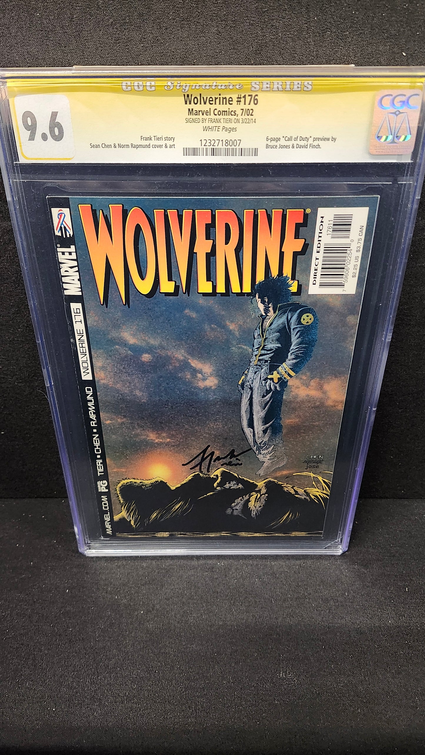 Wolverine #176 CGC 9.6