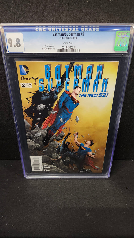 Batman/Superman #2 CGC 9.8