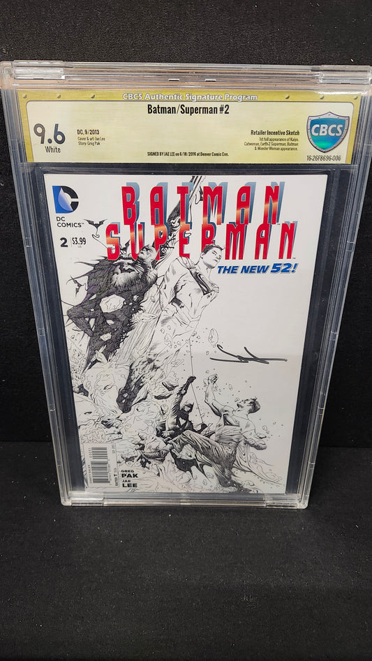 Batman/Superman #2 CBCS 9.6