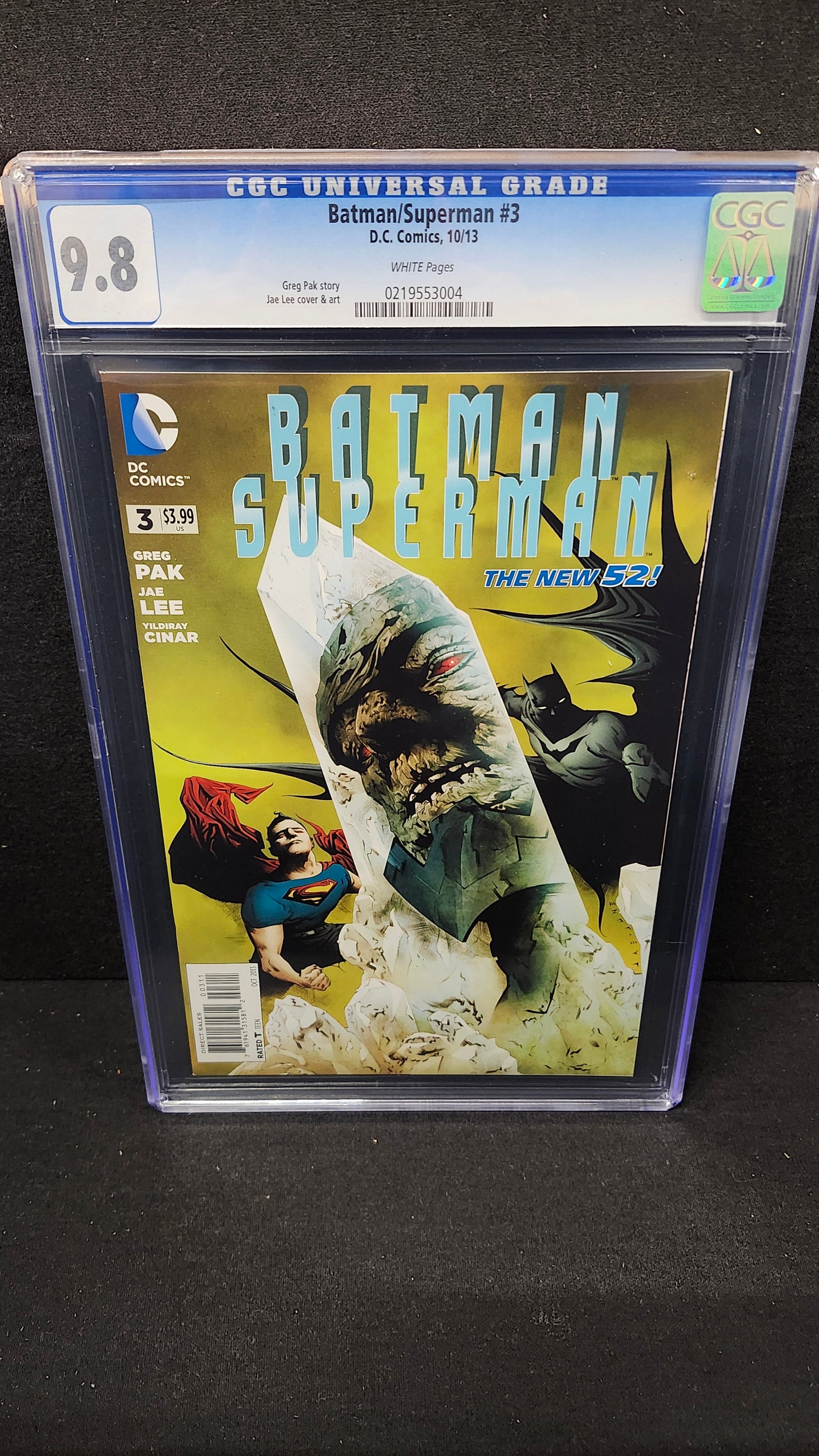 Batman/Superman #3 CGC 9.8