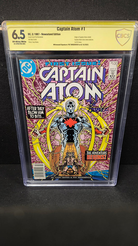 Captain Atom #1 CBCS 6.5