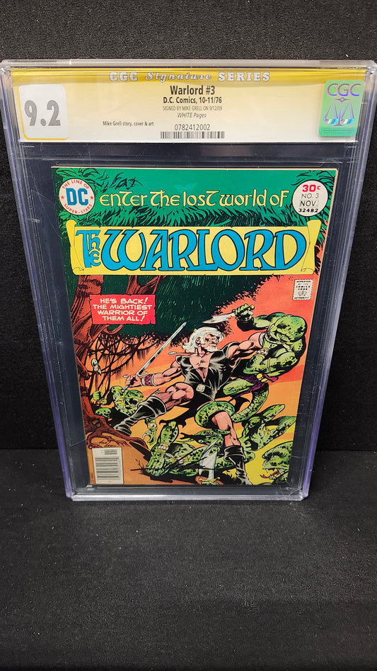 Warlord #3 CGC 9.2