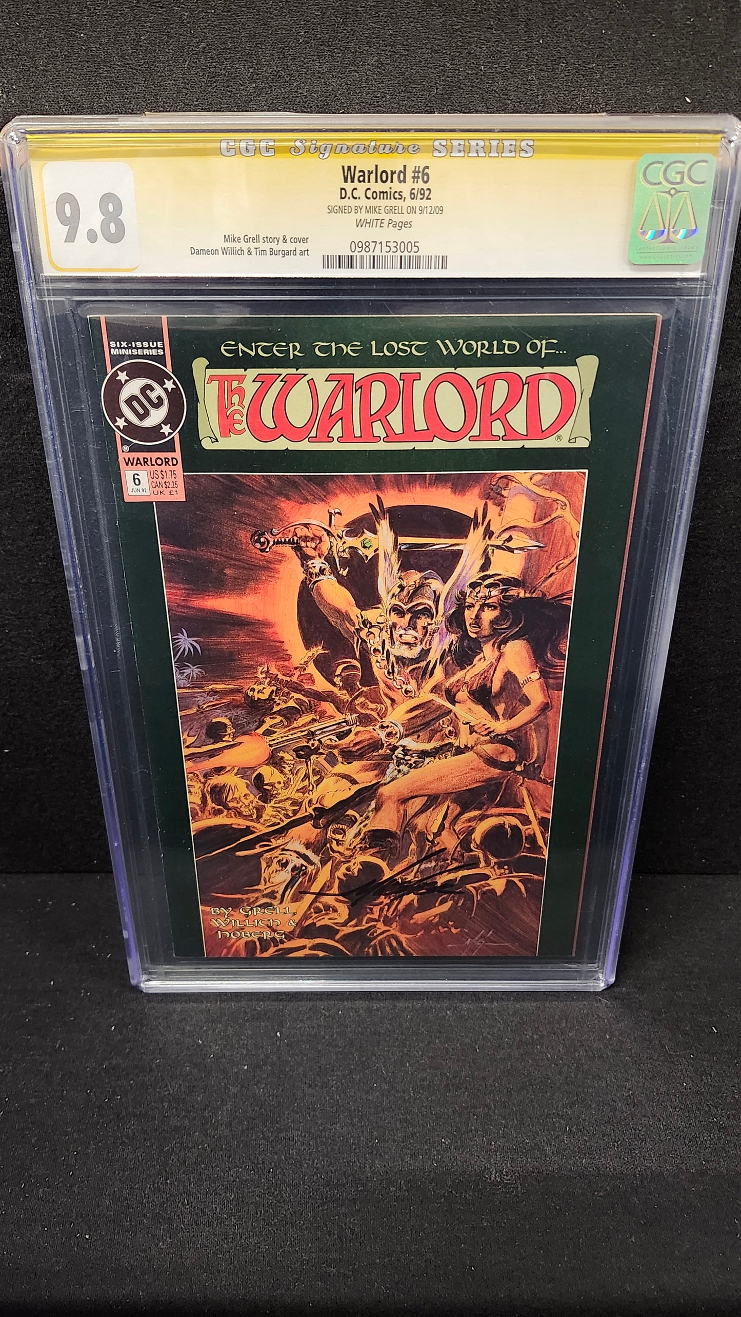 Warlord #6 CGC 9.8