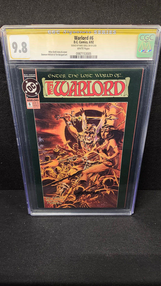 Warlord #6 CGC 9.8