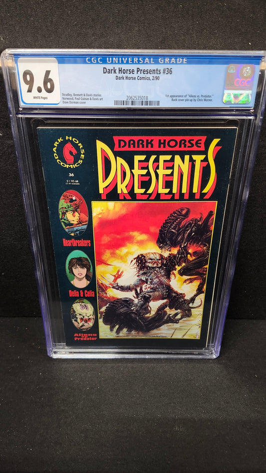 Dark Horse Presents #36 CGC 9.6