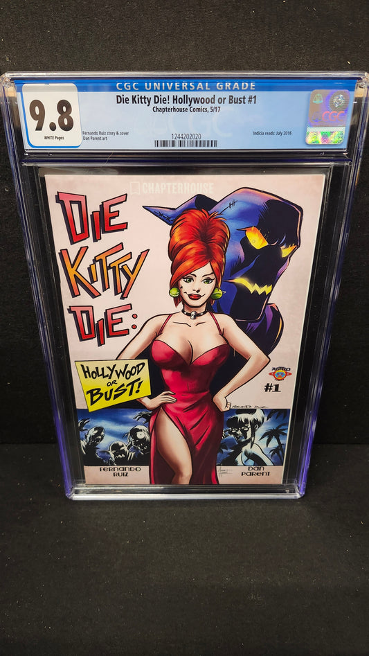 Die Kitty Die! Hollywood or Bust #1 CGC 9.8