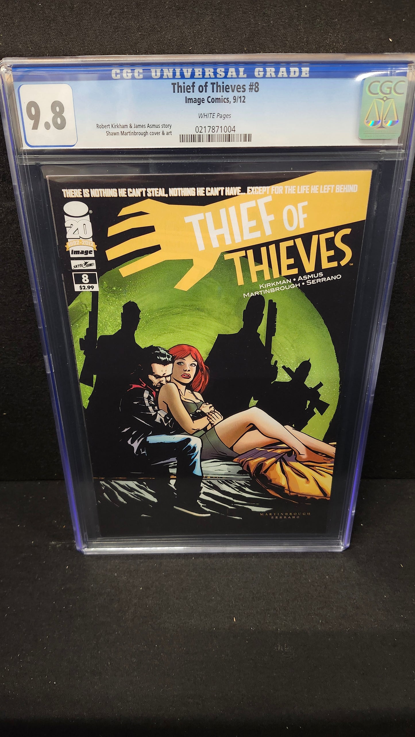 Thief of Thieves #8 CGC 9.8