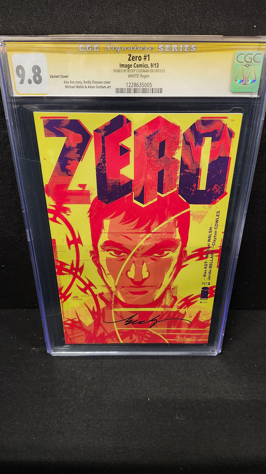 Zero #1 CGC 9.8