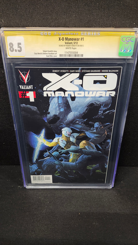 X-O Manowar #1 CGC 8.5