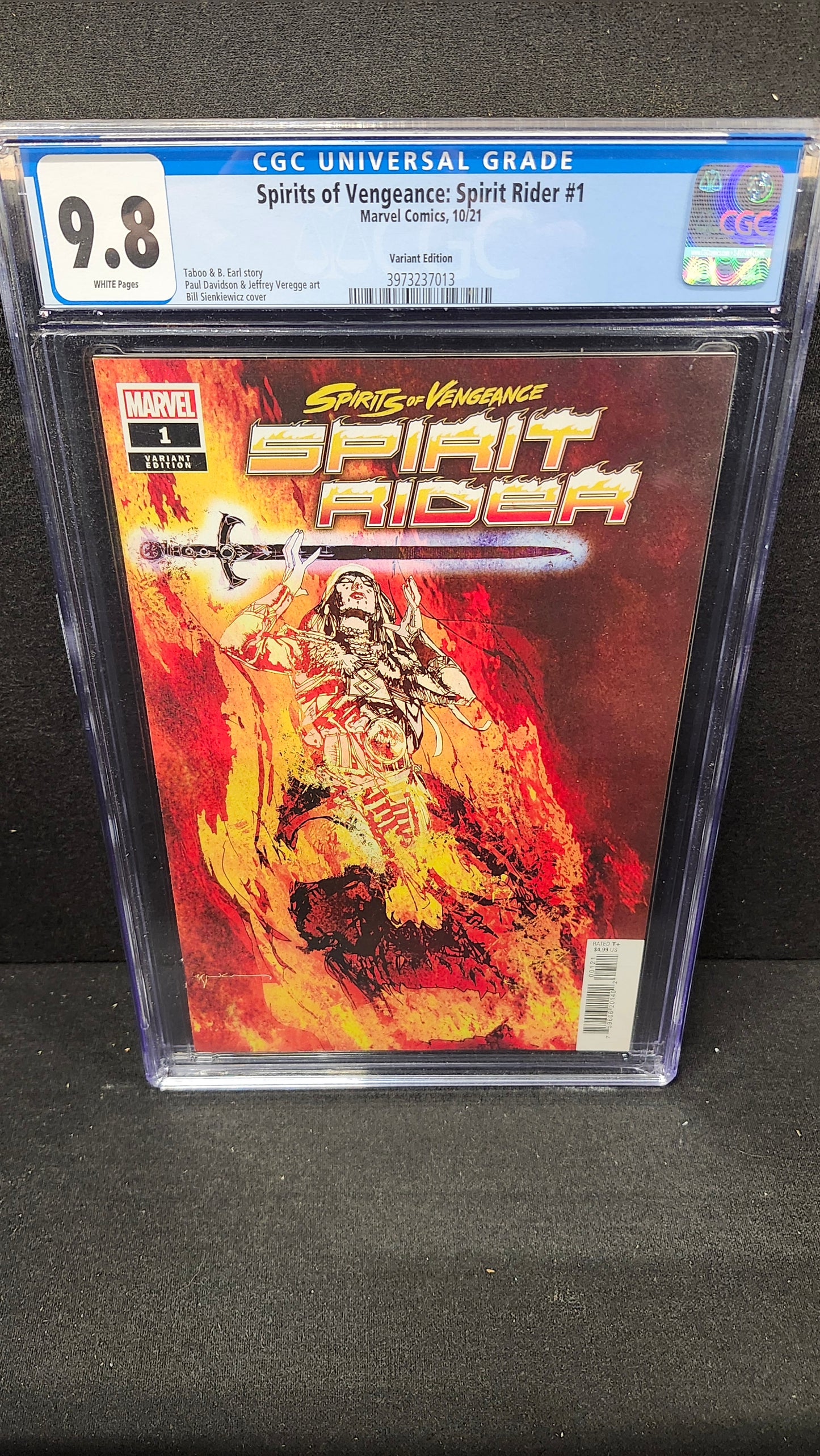 Spirits of Vengeance: Spirit Rider #1 CGC 9.8