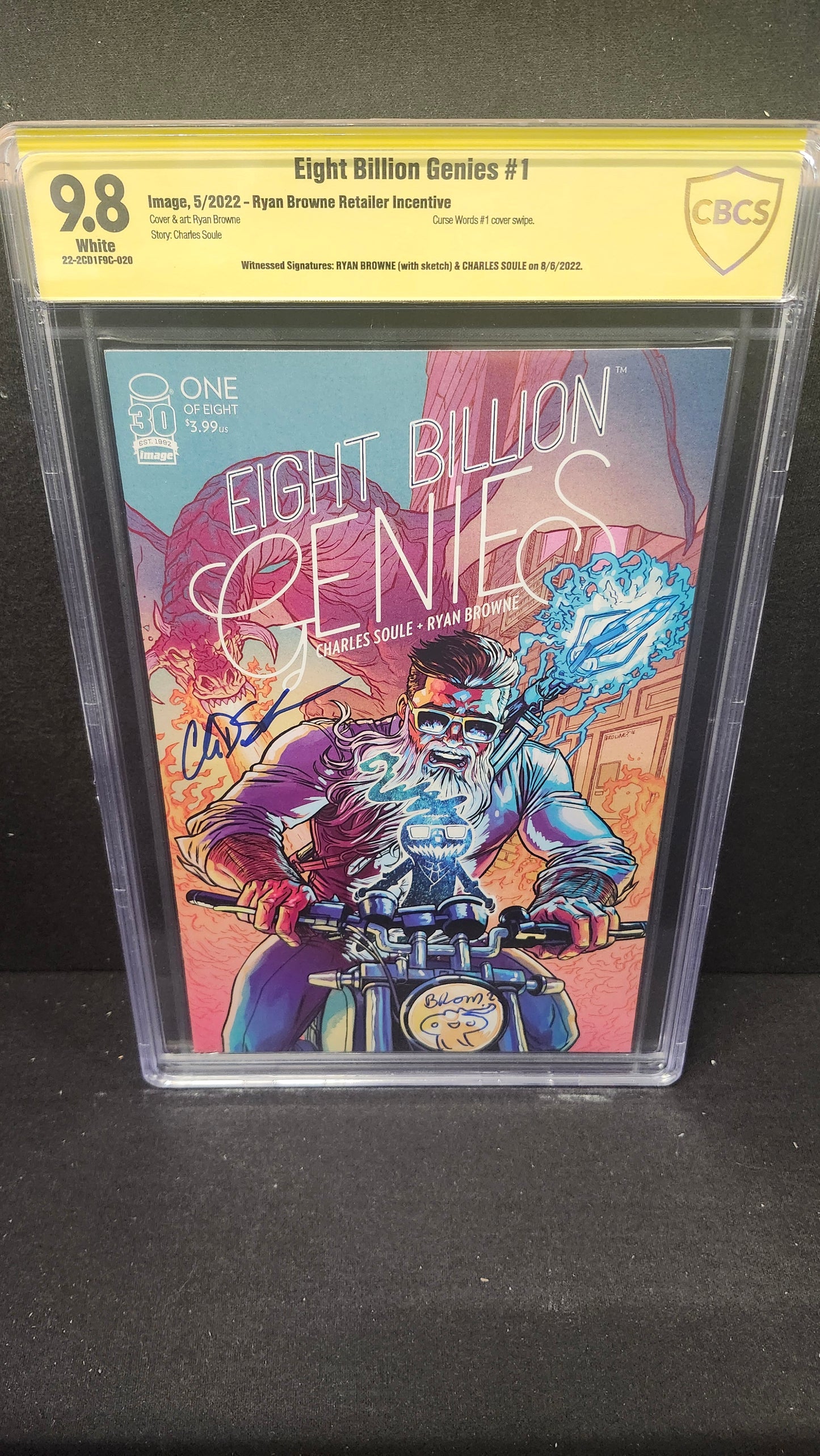 Eight Billion Genies #1 CBCS 9.8