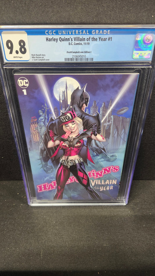 Harley Quinn's Villain of the Year #1 CGC 9.8