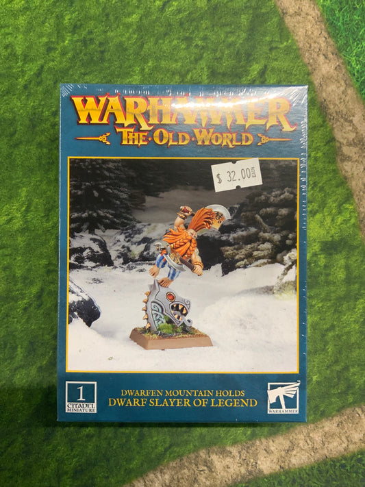 Warhammer Old World Dwarfen Mountain Holds Dwarf Slayer of Legend