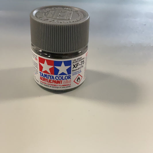Tamiya color acrylic paint, IJN Gray, XF- 75