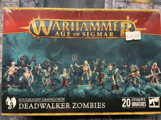 Warhammer Age Of Sigmar Soulblight Gravelords Deadwalker Zombies