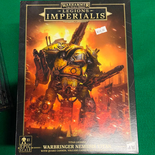 Warhammer The Horus Heresy Legions Imperialis Titan Legions Warbringer Nemesis Titan