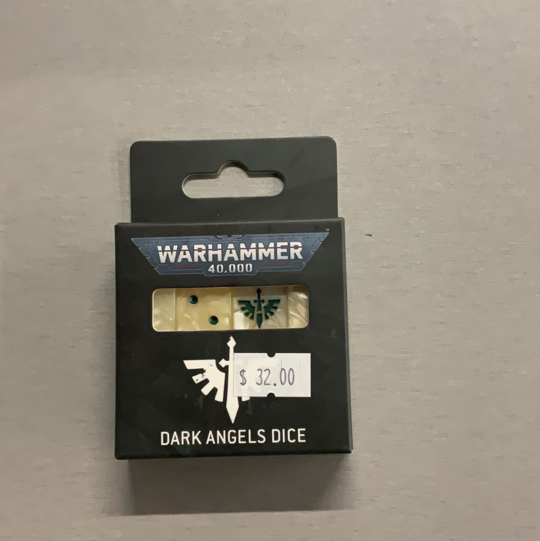 Warhammer 40k, dark angels dice – Warehouse Comics, Cards & Gaming